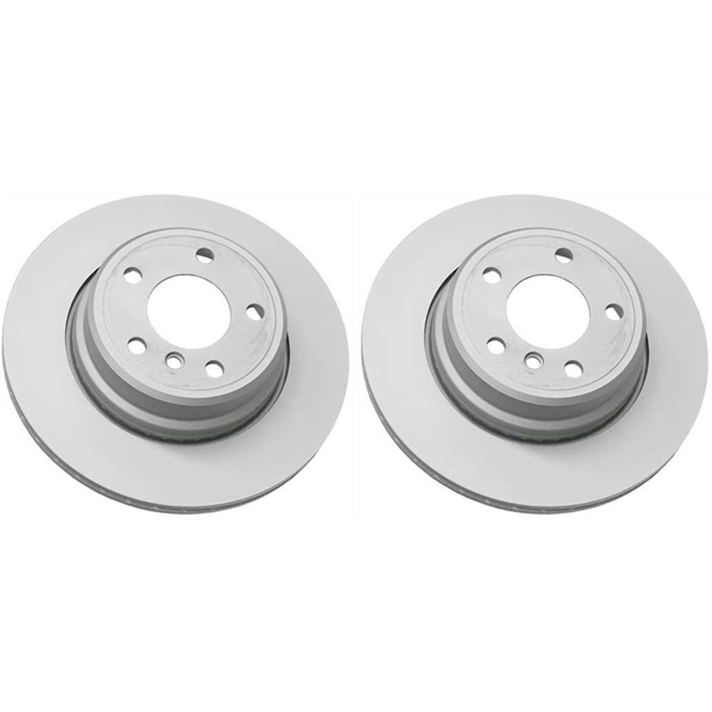 SET-452150344320-2 Zimmermann Brake Discs 2-Wheel Set Rear AWD for E53 X5 Series