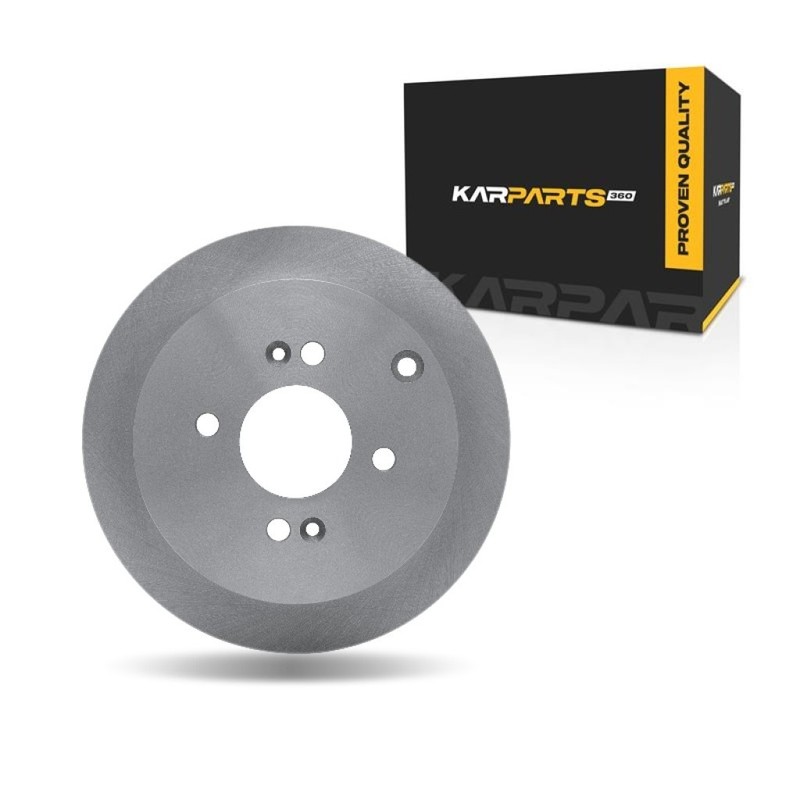 For Kia Rio/Rio5 2006 2007 Disc Brake Rotor | Rear | Solid Type 4 Stud/Lug Hole