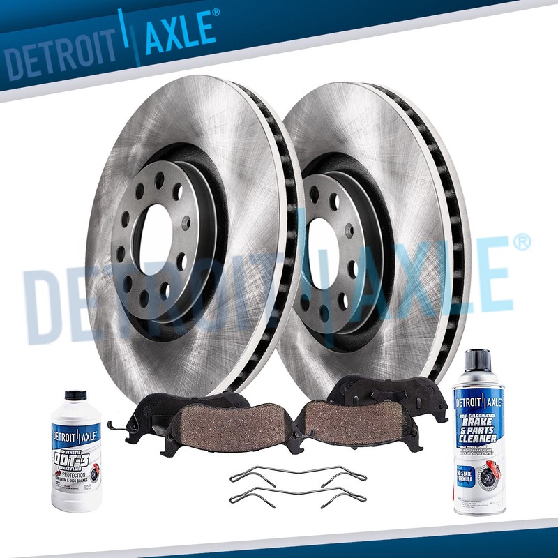 312mm Front Brake Rotors Ceramic Pads for Audi A3 Volkswagen GTI Jetta EOS CC