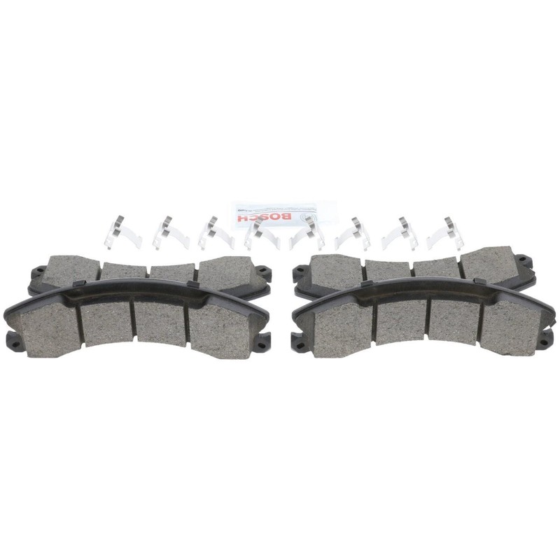 Bosch OEM Front & Rear Brake Pads Kit For 2012-2019 Chevy Lifetime Warranty gallery