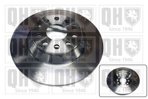 2x Brake Discs Pair Solid fits SEAT ALHAMBRA 71 2.0D Rear 15 to 22 300mm Set QH gallery