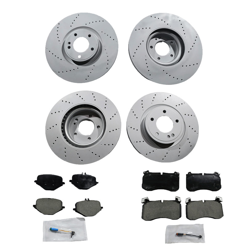 For 2019-2023 Mercedes G63 Amg Front Rear Brake Pad & Rotors And Sensors US