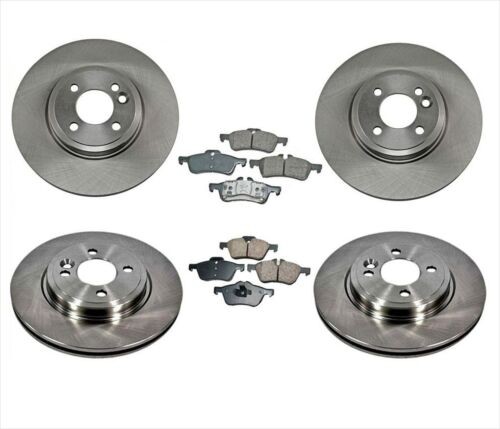 276MM Front & R Rotors & Pads 02-05 for Mini Cooper 1.6L & Cooper S 6pc