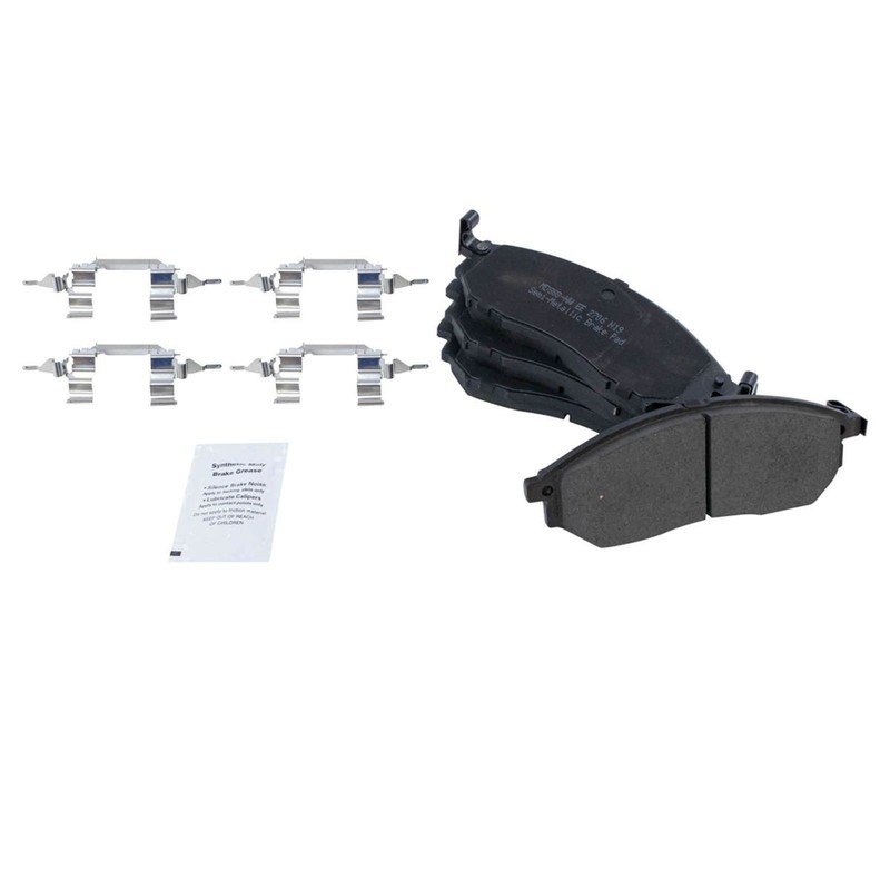 TRQ Performance Rotor & Metallic Brake Pad Front Kit w/Chemicals gallery