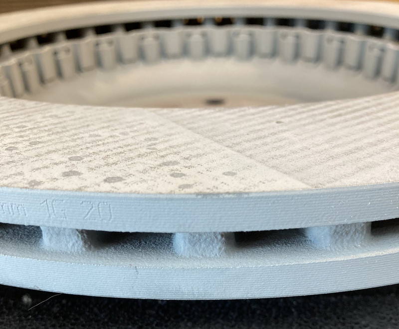 Mercedes-Benz Rear Brake Disc (X2) - 222-423-13-00 - For MBZ S550e, S560 & More gallery