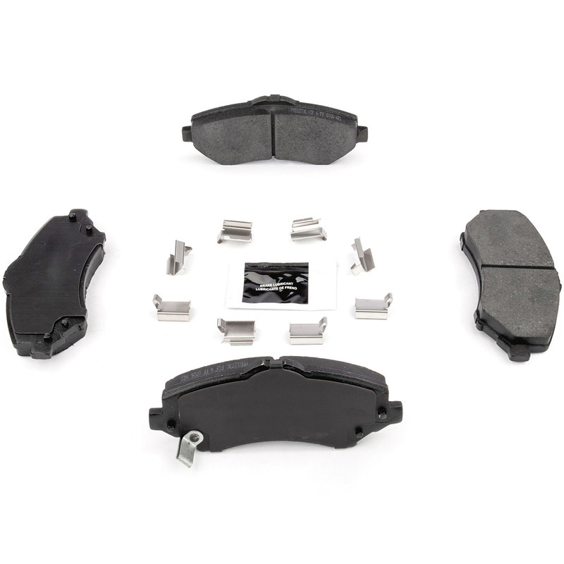 Front Brake Rotors Ceramic Brake Pads for Jeep Wrangler 3.6L 2018 2019 gallery