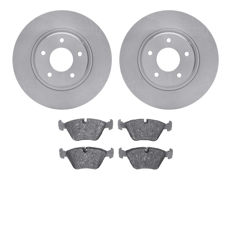 Dynamite Friction Disc Brake Kit for Jaguar XKR, XK8, XJR 6502-20086