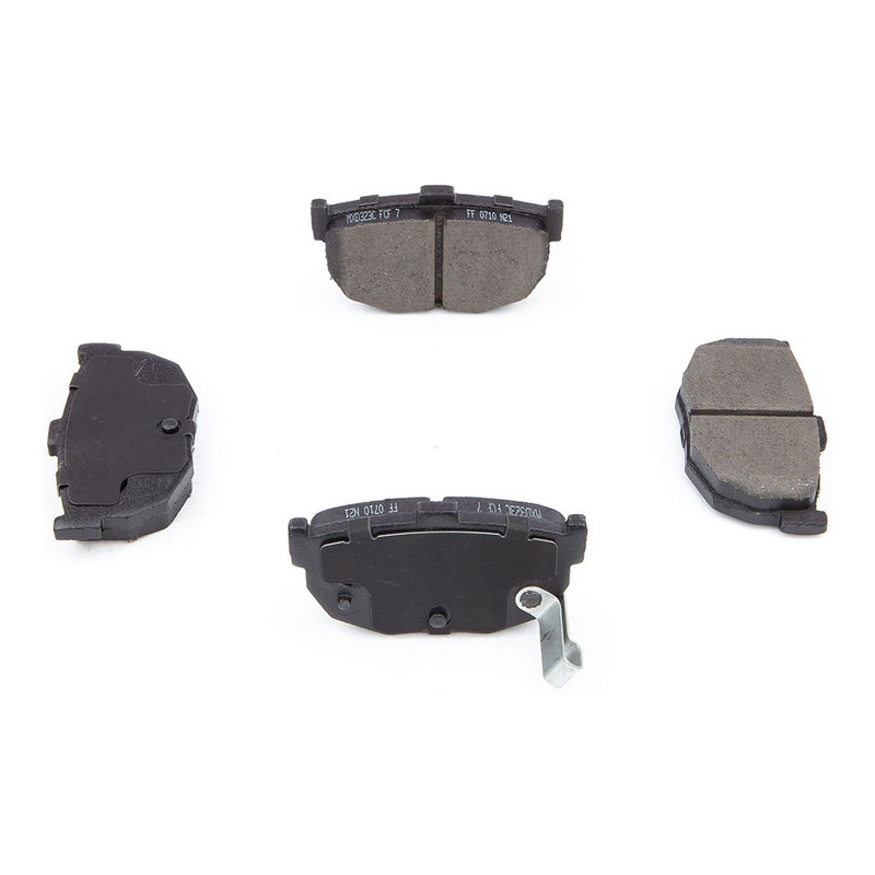 Rear Brake Rotors + Ceramic Pads for 2004-2009 Kia Spectra Spectra5 gallery