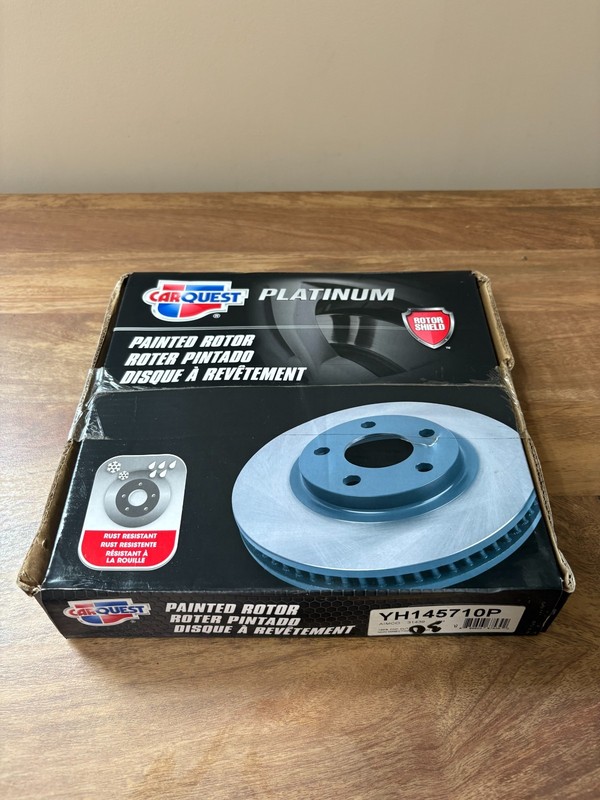 Carquest YH145710P Brake Rotor Fits 2006-2018 Toyota Yaris Prius C Scion iQ