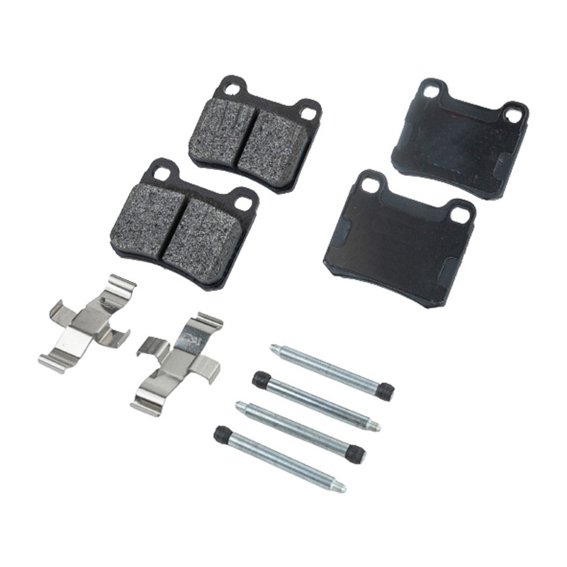 Rear NAO Brake Pad Set For 1994-1995 Mercedes Benz C280 2 Pad Pin Rear Caliper gallery