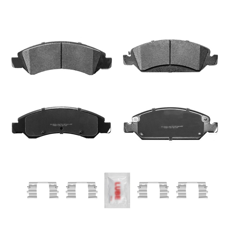 Front Rear Disc Brake Rotors+Ceramic Pads For Chevy Tahoe Silverado Sierra 1500 gallery