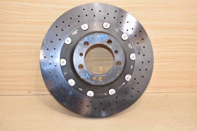 21-25 PORSCHE 911 992 TURBO PCCB CERAMIC BRAKE DISC ROTOR REAR RIGHT 992615601P
