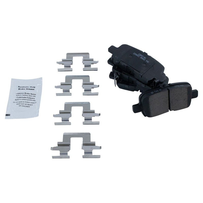 TRQ Brake Rotor & Ceramic Pad Kit Front & Rear for Acura MDX SUV New gallery