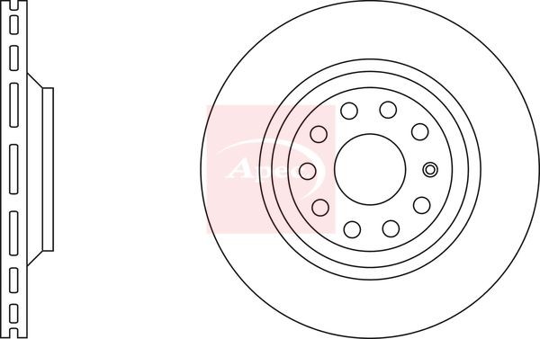 2x APEC Rear Brake Discs For SKODA KODIAQ II (PS7) 2.0 TDI 4×4 2024- DSK2460