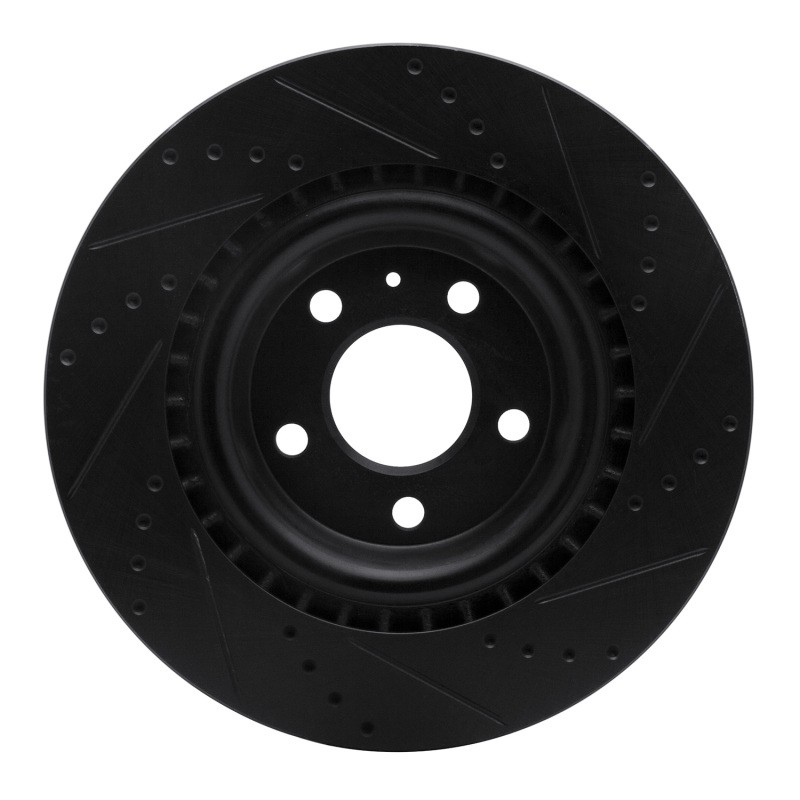 DFC Rear Left Drilled & Slotted Brake Rotor for Audi A6 Allroad 2012 gallery