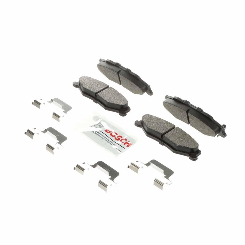 Bosch OEM Rear Ceramic Brake Pads Kit For 1997-2013 Chevy Corvette 9 Yr Warranty gallery