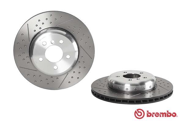 Brembo Rear Brake Disc Fits BMW 3 Series 2011- 4 Series 2013-2021 #2 gallery