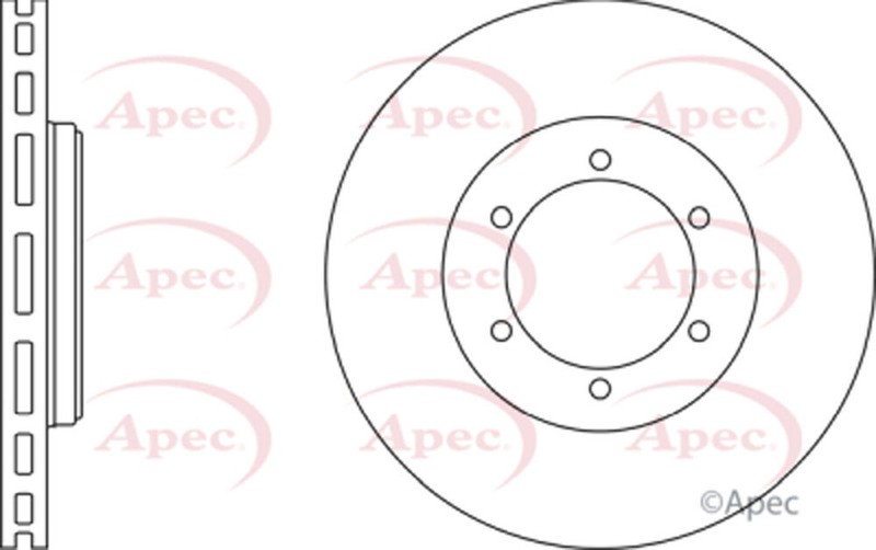 Fits Carbodies FX Fairway 1993-1996 LTI TX 1997-2018 Apec Front Brake Disc gallery