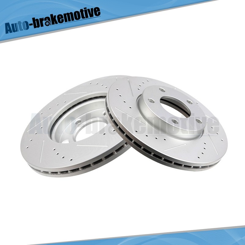 FRONT BRAKE ROTORS UNIVERSAL FOR 2004-2013 MAZDA 3 gallery