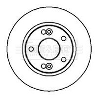 2x Brake Discs Pair Vented fits RENAULT LAGUNA Mk1 2.2D Front 95 to 01 280mm Set gallery