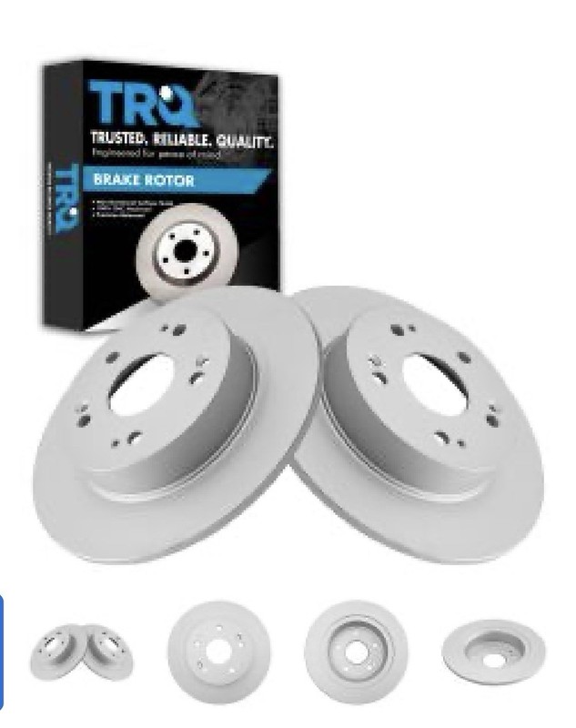 2013-2017 Honda Accord Rear Rotor Brake Disc Set