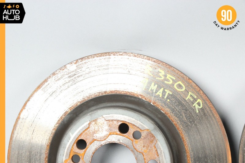 06-13 Mercedes W164 R350 ML320 Front Brake Rotors Disc Left and Right Set OEM gallery