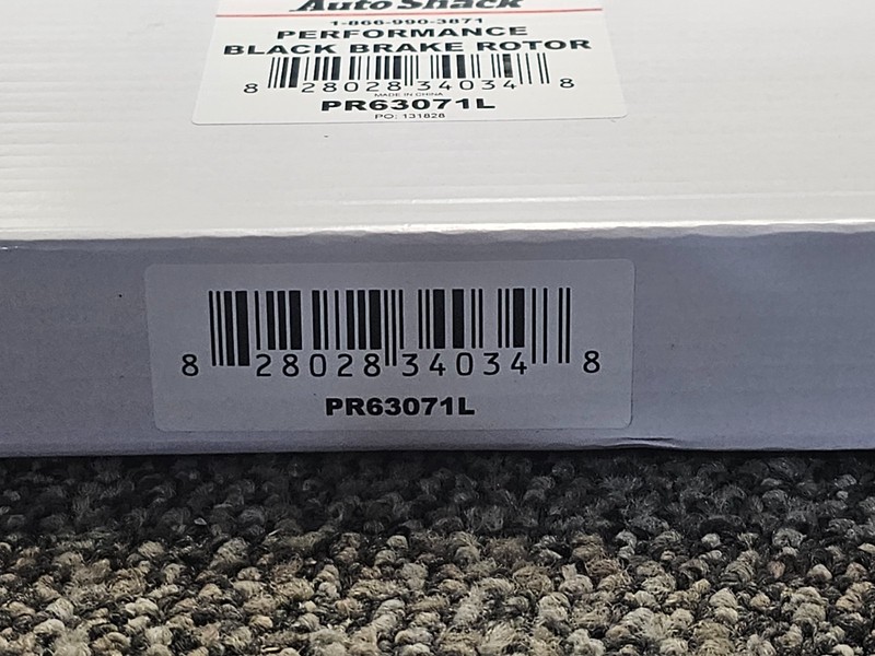 (QTY 2) AutoShack PR63071LR Drilled & Slotted Brake Rotors For 2012-2020 Dodge gallery