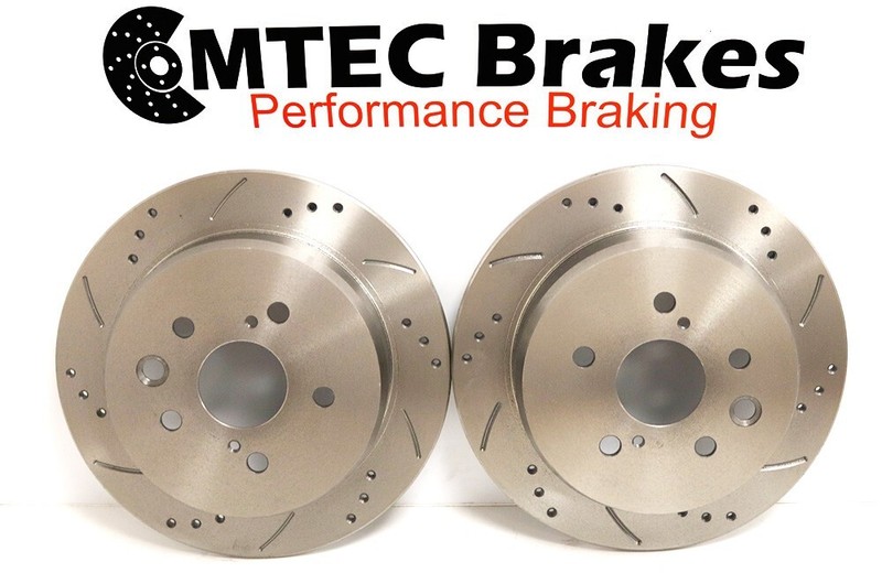 Seat Cordoba 1.9 Tdi 96-99 Rear Brake Discs & Mtec Pads & Grooves gallery