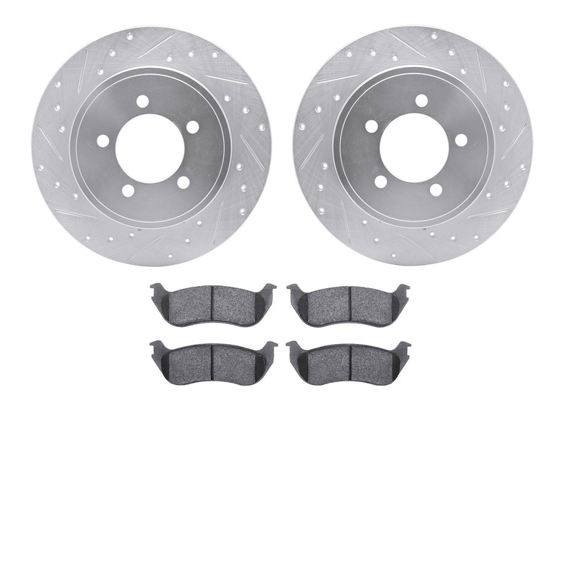 Dynamite Friction Disc Brake Kit for Explorer, Mountaineer 7202-54006