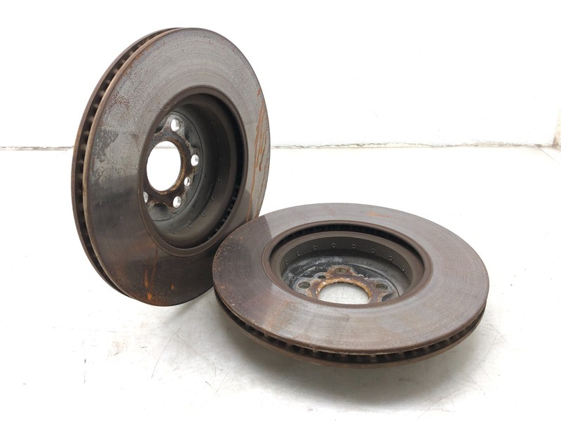 2016-2019 BMW 740I RWD LEFT RIGHT REAR BRAKE DISC ROTOR OEM. gallery