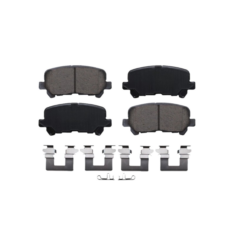 Front Rear Disc Rotors Brake Pads for 2009-2012 2013 Honda Pilot Acura MDX ZDX gallery