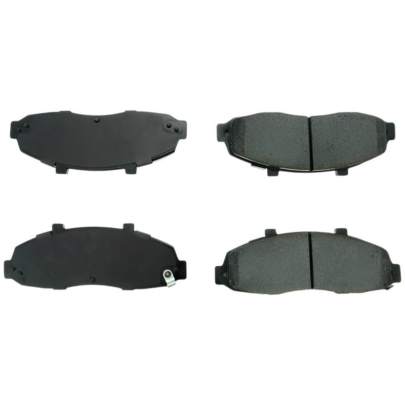 Front Vented & Rear Solid Brake Rotors With Pads For Ford F-150 03-00 gallery