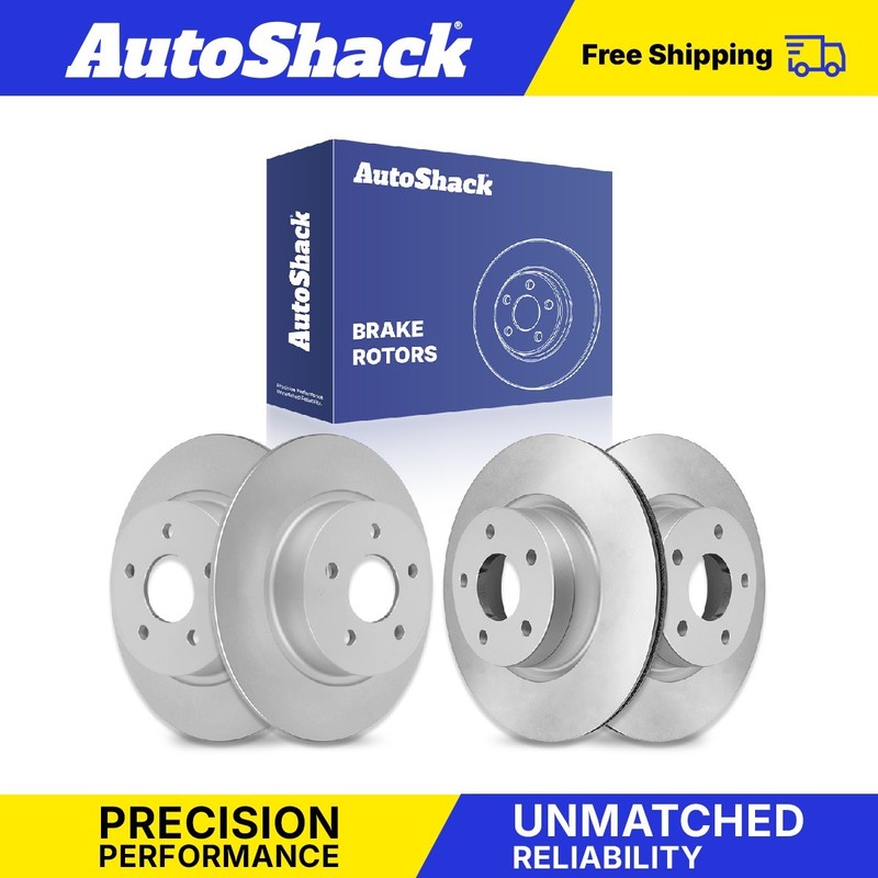 Front Rear Brake Rotors Set for Volvo, S40 2004-2011, FWD AWD L5 2.4L 2.5L