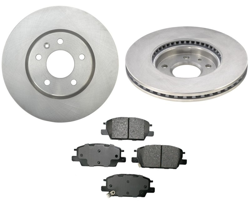 Front 300MM Rotors & Ceramic Pads Fits 2017-2019 for Buick LaCrosse J60 Code