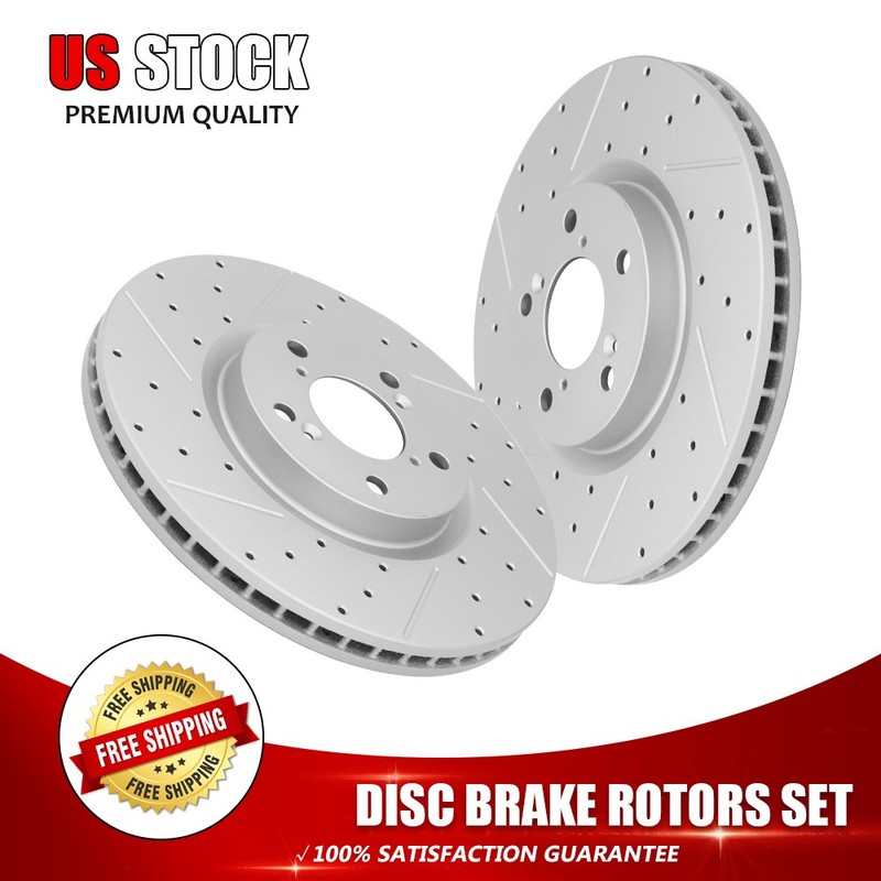 Front Brake Disc Rotors For Acura Rlx 2014 – 2020 Acura Mdx Zdx 2010 -2013 Pilot