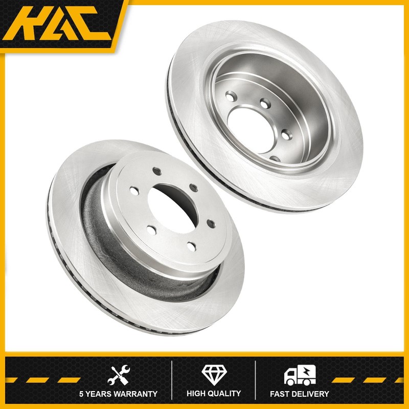 Rear Brake Rotors Fits 2012-2014 2015-2018 Ford F-150 6 Lug 54186 CL3Z2C026C