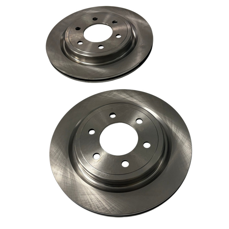 2x Car Rear Disc Rotor Brake Pad Kit 336mm ML3Z2C026B Fit For Ford F-150 2021 gallery