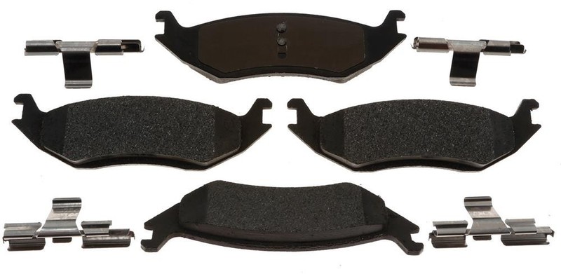 ACDelco Disc Brake Pads and Rotors Kit Front Rear For 04-06 Dodge Durango Ram gallery