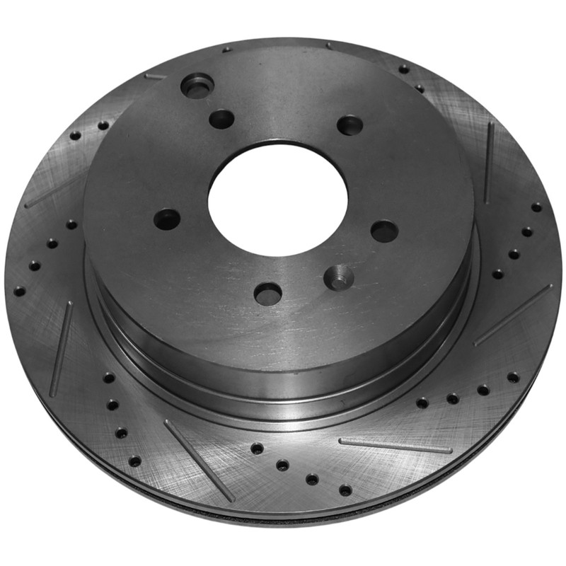 303mm Rear Drilled Brake Rotors for Saturn Vue Chevy Equinox Suzuki XL-7 Torrent gallery