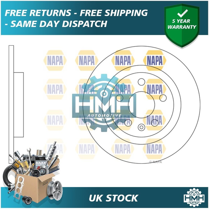 Fits Volvo XC40 2018- 1.5 1.6 2.0 D HMH Rear Brake Disc 32300124 31471476