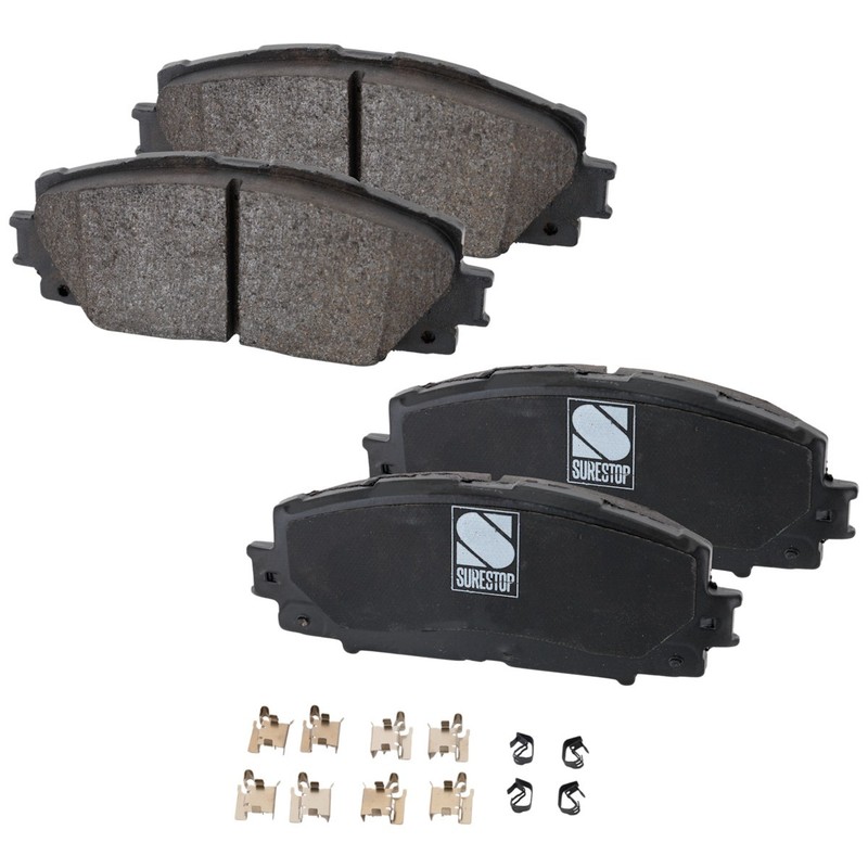 KIT-090821-605 Sure Stop Brake Disc and Pad Kits 2-Wheel Set Front for Corolla gallery