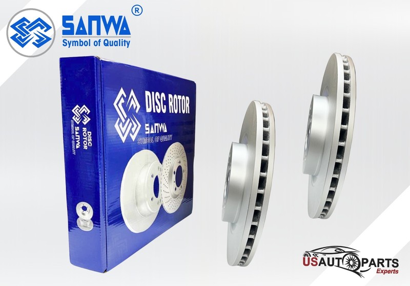 FRONT BRAKE ROTOR VENTED GEOMET COATED & CERAMIC PAD KIT 300 mm FOR HONDA 05-15 gallery