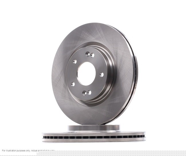 2x APEC Front Brake Discs For KIA CEED (CD) 1.6 CRDi 136 2018- DSK3267 gallery