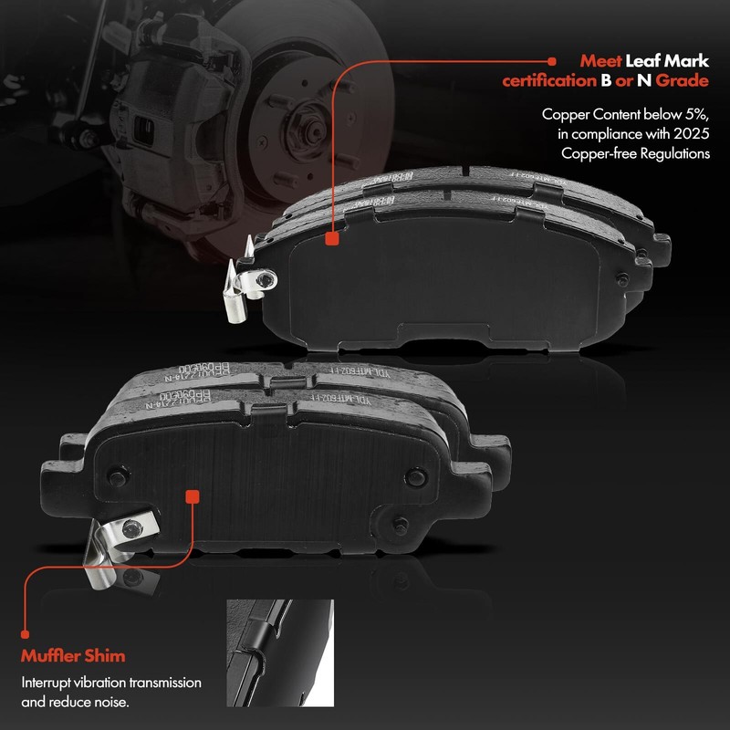 Front & Rear L&R Drilled Brake Rotors for Nissan Sentra 2007 2008-2012 L4 2.5L gallery