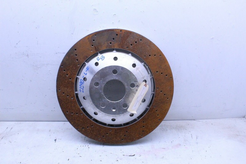 2012 Audi R8 Front Brake Rotor Disc Nice Condition OEM