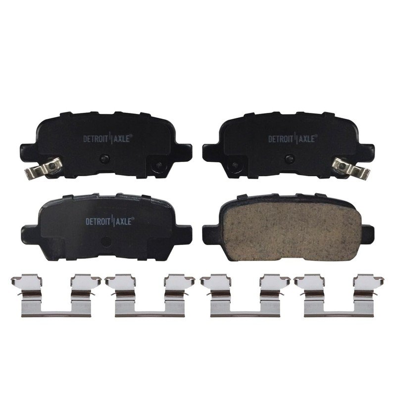 Rear Disc Brake Rotor & Ceramic Pad for 2004 - 2008 Allure LaCrosse Grand Prix gallery