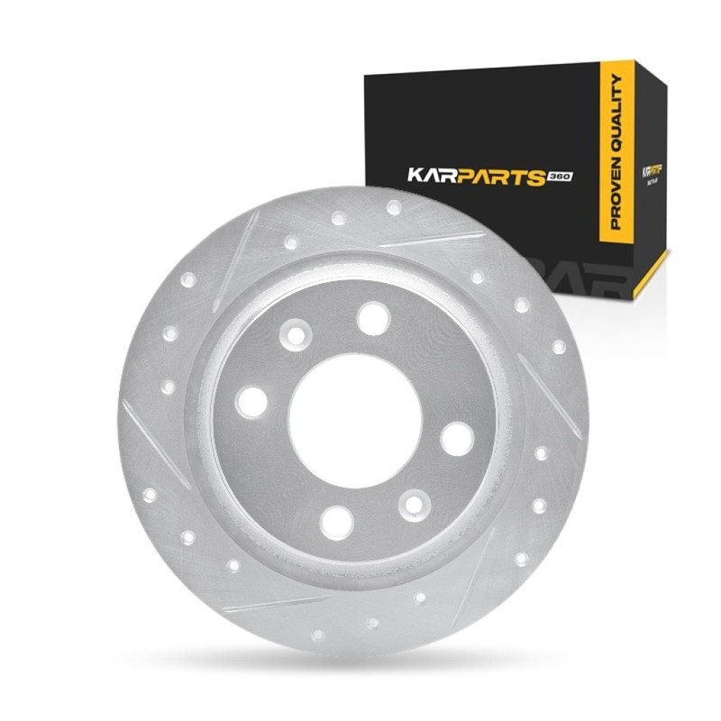 For Saab 900 1990-1993 Brake Rotor | Silver | 9 mm. / 0.35 in. Nominal Thickness