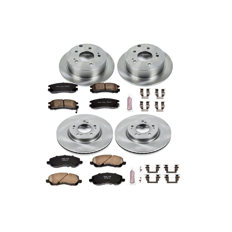 PowerStop KOE2711 Disc Brake Kit For 04-12 Mitsubishi Eclipse Galant