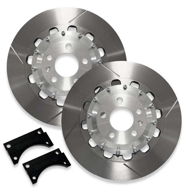 Fits VW Golf MK4 R32 Rear 2-Piece Brake Disc Conversion Kit – 330mm x 20mm