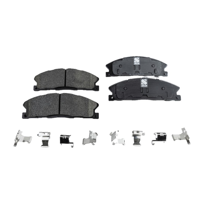 Front Ceramic Brake Pad Set For 2013-2019 Ford Explorer Police Interceptor Pkg
